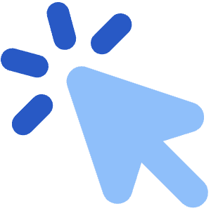 Cursor Click Icon from Core Flat - Free Set