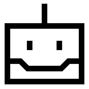 Cyborg Icon from Sharp Line - Free Set
