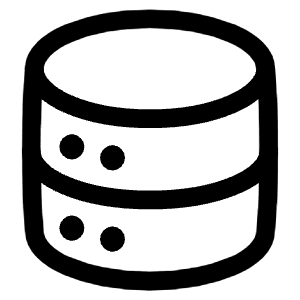 Database Icon from Plump Line - Free Set