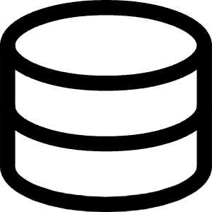 Database Icon from Core Line - Free Set