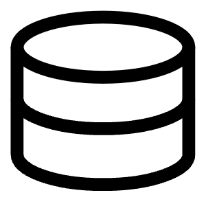 Database Icon from Sharp Line - Free Set