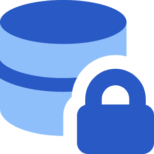 Database Lock Icon from Core Flat - Free Set
