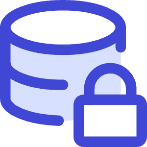 Database Lock Icon from Core Duo - Free Set