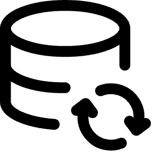Database Refresh Icon from Core Line - Free Set