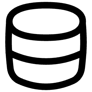 Database Icon from Flex Line - Free Set