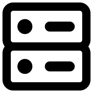 Database Server 1 Icon from Core Remix - Free Set