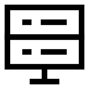 Database Server 2 Icon from Sharp Line - Free Set