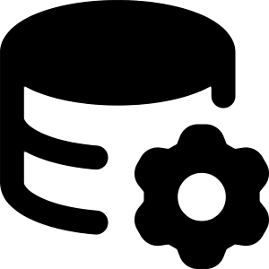 Database Setting Icon from Core Remix - Free Set