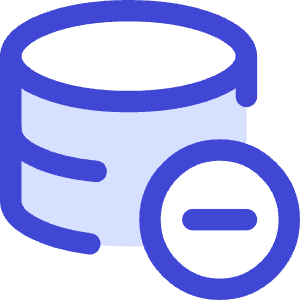 Database Subtract 2 Raid Storage Code Disk Programming Database Array Hard Disc Minus Icon from Core Duo - Free Set