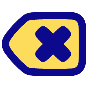 Delete Keyboard Icon from Plump Pop - Free Set