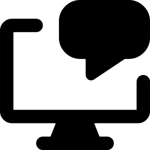 Desktop Chat Icon from Core Remix - Free Set