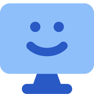 Desktop Emoji Icon from Core Flat - Free Set