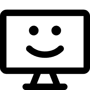 Desktop Emoji Icon from Core Line - Free Set