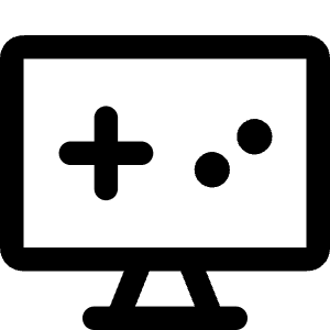 Desktop Game Icon from Core Line - Free Set