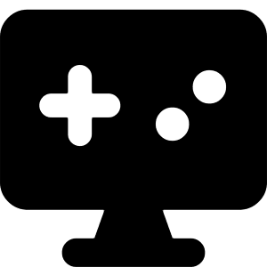 Desktop Game Icon from Core Solid - Free Set