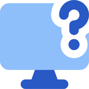 Desktop Help Icon from Core Flat - Free Set