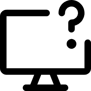 Desktop Help Icon from Core Line - Free Set