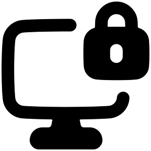 Desktop Lock Icon from Plump Remix - Free Set