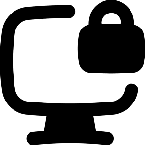 Desktop Lock Icon from Flex Remix - Free Set