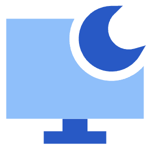 Desktop Screensaver Sleep Icon from Sharp Flat - Free Set