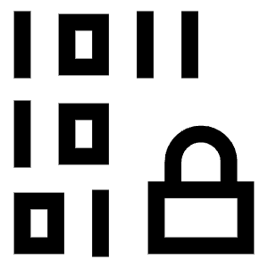 Device Database Encryption 1 Icon from Sharp Line - Free Set