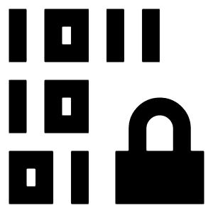 Device Database Encryption 1 Icon from Sharp Solid - Free Set