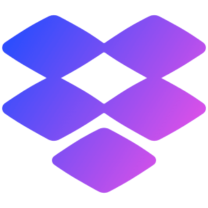 Dropbox Logo Icon from Plump Gradient - Free Set