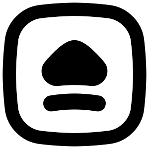 Eject Square Icon from Flex Remix - Free Set