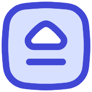 Eject Square Icon from Flex Duo - Free Set