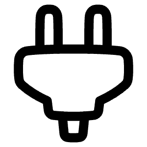 Electric Cord 1 Icon from Plump Line - Free Set