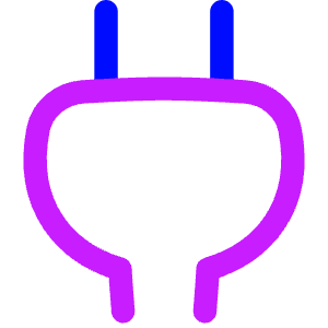 Electric Cord 1 Icon from Flex Neon - Free Set