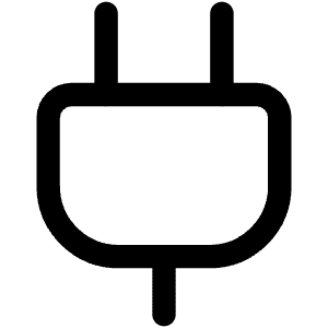 Electric Cord 1 Icon from Core Line - Free Set