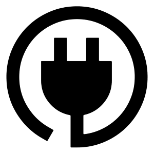 Electric Cord 3 Icon from Sharp Solid - Free Set