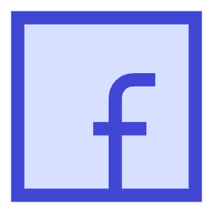 Facebook 1 Icon from Sharp Duo - Free Set