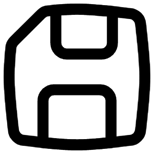 Floppy Disk Icon from Flex Line - Free Set