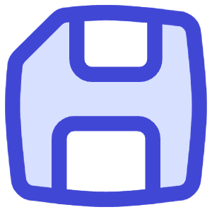 Floppy Disk Icon from Flex Duo - Free Set