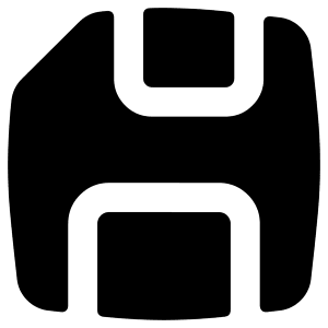 Floppy Disk Icon from Flex Solid - Free Set