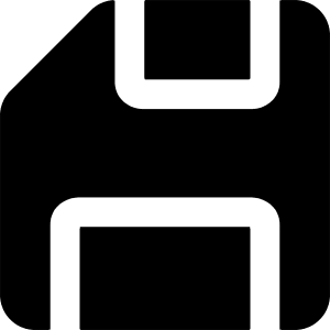 Floppy Disk Icon from Core Solid - Free Set