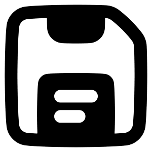 Floppy Disk Icon from Plump Remix - Free Set
