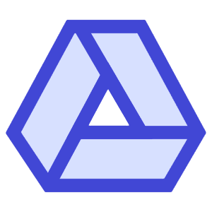 Google Drive Icon from Sharp Duo - Free Set