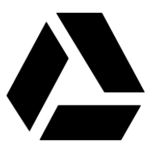 Google Drive Icon from Sharp Solid - Free Set