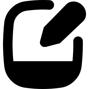 Hand Held Tablet Writing Icon from Flex Solid - Free Set