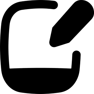 Hand Held Tablet Writing Icon from Flex Remix - Free Set