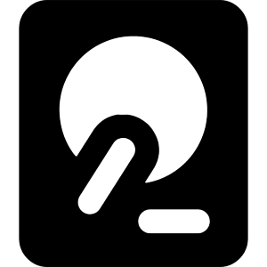 Hard Disk Icon from Core Solid - Free Set