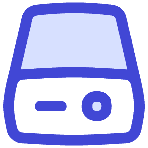 Hard Drive 1 Icon from Flex Duo - Free Set