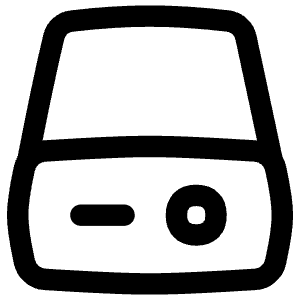 Hard Drive 1 Icon from Flex Line - Free Set