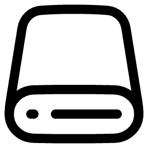 Hard Drive 2 Icon from Plump Line - Free Set