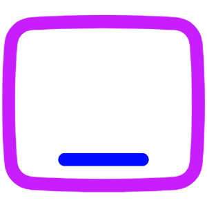 Ipad Tablet Screen Icon from Plump Neon - Free Set