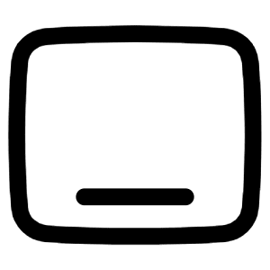 Ipad Tablet Screen Icon from Plump Line - Free Set