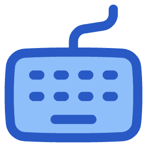 Keyboard Icon from Plump Duo - Free Set